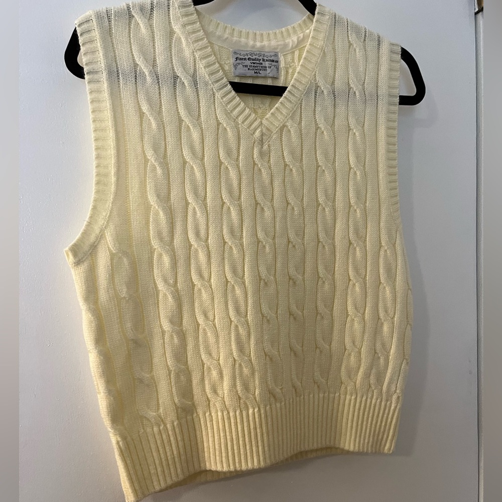 Seamstress of Bloomsbury 1940s style sweater vest